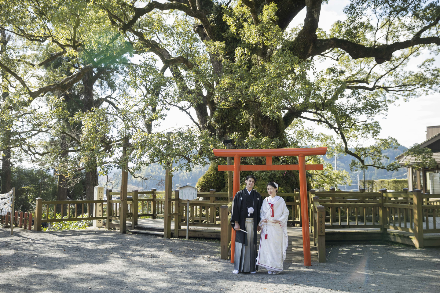 神社フォトウエディング
