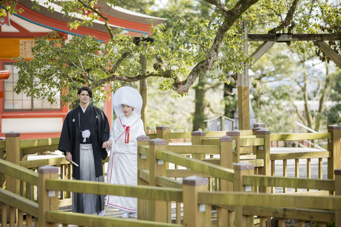 神社フォトウエディング