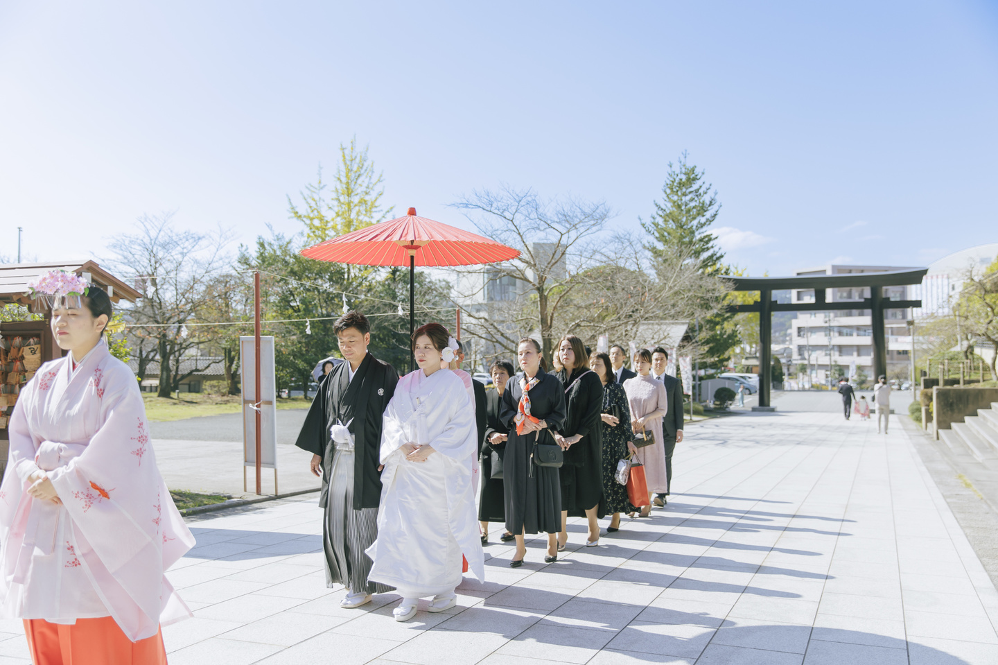 神社フォトウエディング